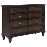 Andover 4-piece Queen Bedroom Set Dark Oak | Gallery | 223631Q-S4 223631KE-S4 223631KW-S4 223631Q-S5 223631KE-S5 223631KW-S5