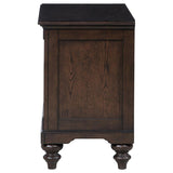 Andover 1-drawer Nightstand Bedside Table Dark Oak | King | Brown | Dark Oak | 223632