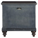Andover 1-drawer Nightstand Bedside Table Dark Oak | King | Brown | Dark Oak | 223632