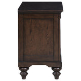 Andover 1-drawer Nightstand Bedside Table Dark Oak | King | Brown | Dark Oak | 223632