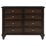 Andover 8-drawer Dresser Cabinet Dark Oak | Brown | Dark Oak | 223633