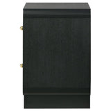 Cavelle 2-drawer Nightstand Bedside Table Black | Black | 223662