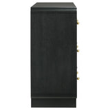 Cavelle 6-drawer Dresser Cabinet Black | King | Black | 223663