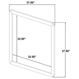 Cavelle Dresser Mirror Black | Black | 223664