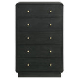 Cavelle 5-drawer Chest of Drawers Black | Black | 223665