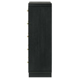 Cavelle 5-drawer Chest of Drawers Black | Black | 223665