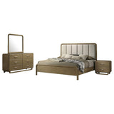 Amsbury 4-piece Eastern King Bedroom Set Nutmeg | Brown | Nutmeg | 224271KE-S4