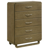 Amsbury 5-piece Queen Bedroom Set Nutmeg | Brown | Nutmeg | 224271Q-S5