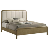 Amsbury 59-inch Upholstered Queen Bed Nutmeg | Queen | Brown | Nutmeg | 224271Q