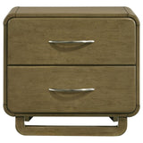 Amsbury 2-drawer Nightstand Bedside Table Nutmeg | Brown | Nutmeg | 224272