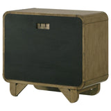 Amsbury 2-drawer Nightstand Bedside Table Nutmeg | Brown | Nutmeg | 224272