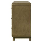 Amsbury 6-drawer Dresser Cabinet Nutmeg | Brown | Nutmeg | 224273