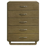 Amsbury 5-drawer Chest of Drawers Nutmeg | Brown | Nutmeg | 224275