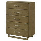 Amsbury 5-drawer Chest of Drawers Nutmeg | Brown | Nutmeg | 224275