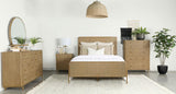 Arini 5-piece Eastern King Bedroom Set Sand Wash | Beige | Sand Wash | 224300KE-S5