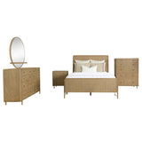 Arini 5-piece Eastern King Bedroom Set Sand Wash | Beige | Sand Wash | 224300KE-S5