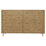 Arini 5-piece Eastern King Bedroom Set Sand Wash | Beige | Sand Wash | 224300KE-S5