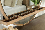 Arini 5-piece Eastern King Bedroom Set Sand Wash | Beige | Sand Wash | 224300KE-S5