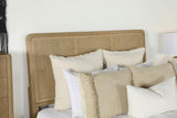 Arini Rattan California King Panel Bed Sand Wash and Natural | Beige | Sand Wash | 224300KW
