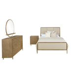 Arini 4-piece Queen Bedroom Set Cream and Sand Wash | Gallery | 224301QCRM-S4 224301KECRM-S4 224301KWCRM-S4 224301QCRM-S5 224301KECRM-S5 224301KWCRM-S5