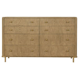 Arini 4-piece Queen Bedroom Set Cream and Sand Wash | Gallery | 224301QCRM-S4 224301KECRM-S4 224301KWCRM-S4 224301QCRM-S5 224301KECRM-S5 224301KWCRM-S5