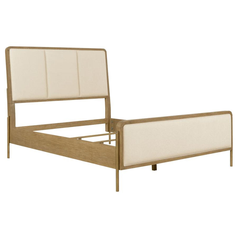 Arini 56-inch Panel Bed Cream and Sand Wash