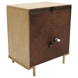 Arini 3-drawer Nightstand Sand Wash | Beige | Sand Wash | 224302