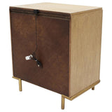 Arini 3-drawer Nightstand Sand Wash | Beige | Sand Wash | 224302