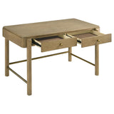 Arini 2-drawer Vanity Desk Makeup Table Sand Wash | Beige | Sand Wash | 224307
