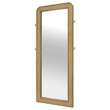 Arini Cane Weave Full Length Standing Floor Mirror Sand Wash | Full | Beige | Sand Wash | 224309