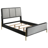Arini 4-piece Eastern King Bedroom Set Black and Grey | Black | Black / Grey | 224331KE-S4