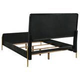 Arini 4-piece Queen Bedroom Set Cream and Black | Gallery | 224331QCRM-S4 224331KECRM-S4 224331KWCRM-S4 224331QCRM-S5 224331KECRM-S5 224331KWCRM-S5