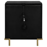 Arini 3-drawer Nightstand Black | Black | 224332