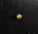 Arini 3-drawer Nightstand Black | Black | 224332