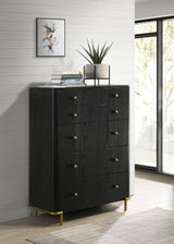 Arini 5-drawer Bedroom Chest Black | Black | 224335
