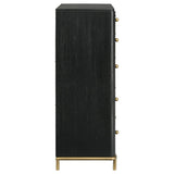 Arini 5-drawer Bedroom Chest Black | Black | 224335