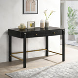 Arini 2-drawer Vanity Desk Makeup Table Black | Black | 224337
