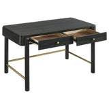 Arini 2-drawer Vanity Desk Makeup Table Black | Black | 224337