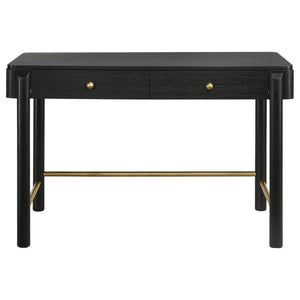 Arini 2-drawer Vanity Desk Makeup Table Black