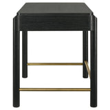 Arini 2-drawer Vanity Desk Makeup Table Black | Black | 224337
