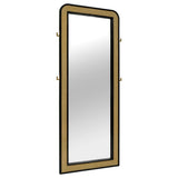 Arini Cane Weave Full Length Standing Floor Mirror Black | Full | Black | 224339