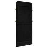 Arini Cane Weave Full Length Standing Floor Mirror Black | Full | Black | 224339