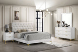 Kendall 4-piece Queen Bedroom Set White | California King / 4-piece | 224401KW-S4
