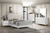 Kendall 4-piece Queen Bedroom Set White | California King / 5-piece | 224401KW-S5