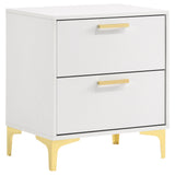 Kendall 4-piece Queen Bedroom Set White | Gallery | 224401Q-S4 224401KE-S4 224401KW-S4 224401Q-S5 224401KE-S5 224401KW-S5