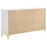 Kendall 4-piece Queen Bedroom Set White | Gallery | 224401Q-S4 224401KE-S4 224401KW-S4 224401Q-S5 224401KE-S5 224401KW-S5