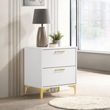 Kendall 2-drawer Nightstand White | White | 224402