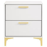 Kendall 2-drawer Nightstand White | White | 224402