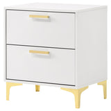 Kendall 2-drawer Nightstand White | White | 224402