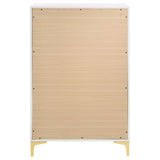 Kendall 5-drawer Bedroom Chest White | White | 224405